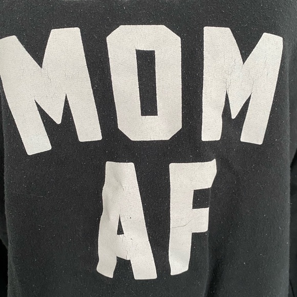 Cat Mom AF sweatshirt size M worn twice - Picture 2 of 2